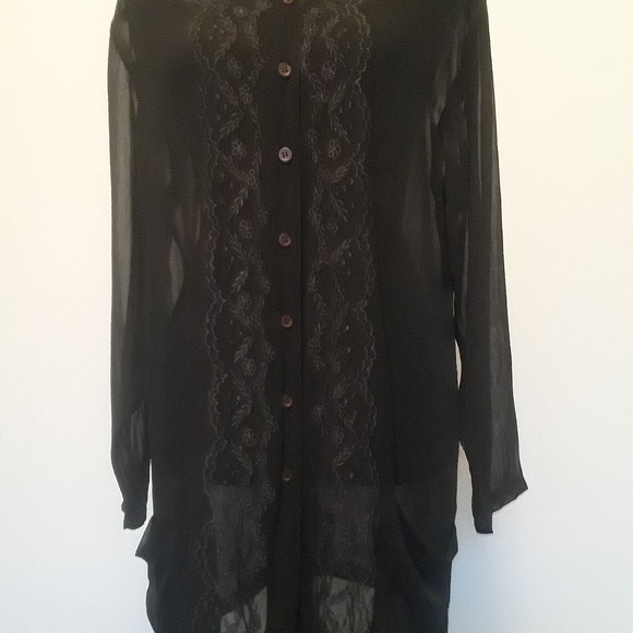 Tops Ladies Sheer Top Poshmark